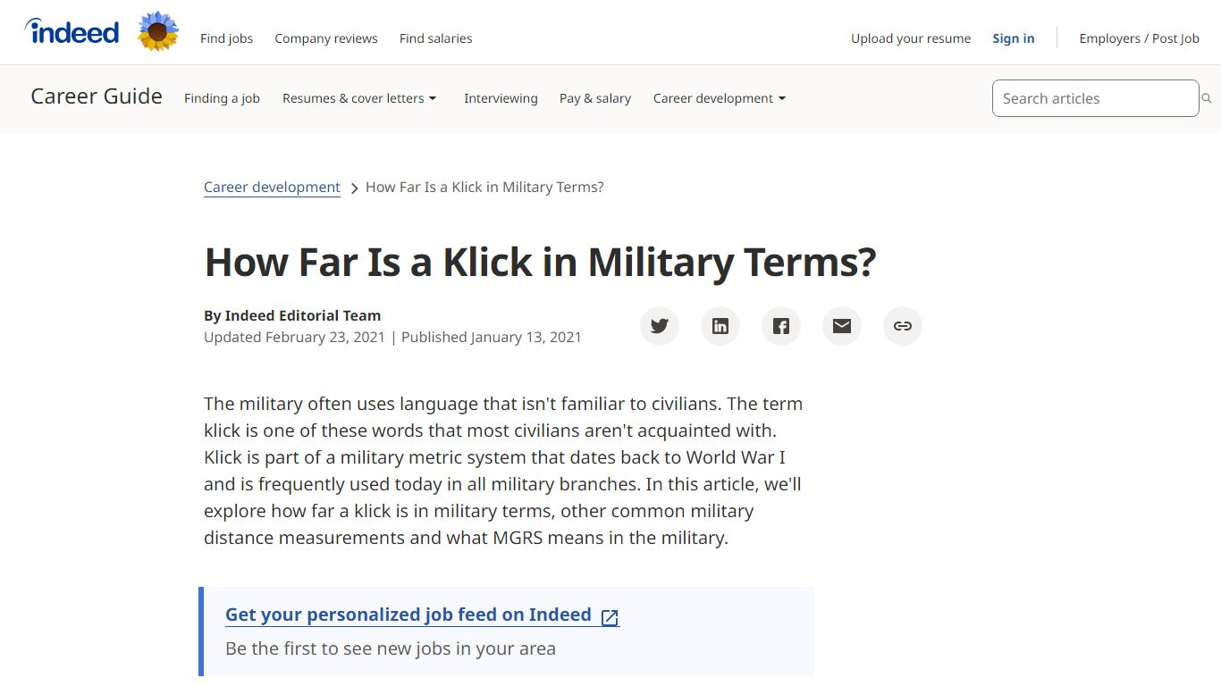 How Far Is a Klick in Military Terms? | Indeed.com